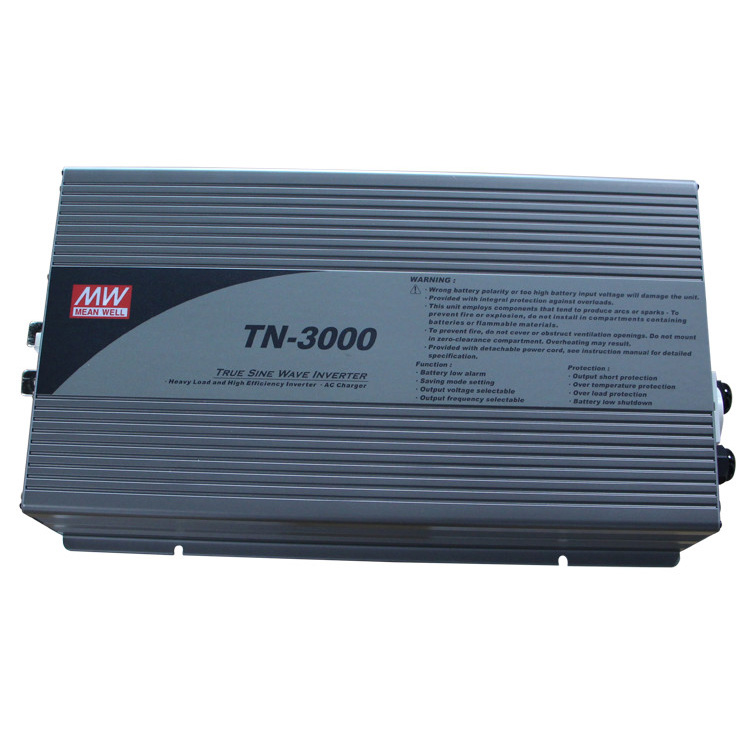 Meanwell 3000 Вт Солнечный инвертор TN-3000-212B 12 Вольт 220 вольт инвертор с зарядным устройством