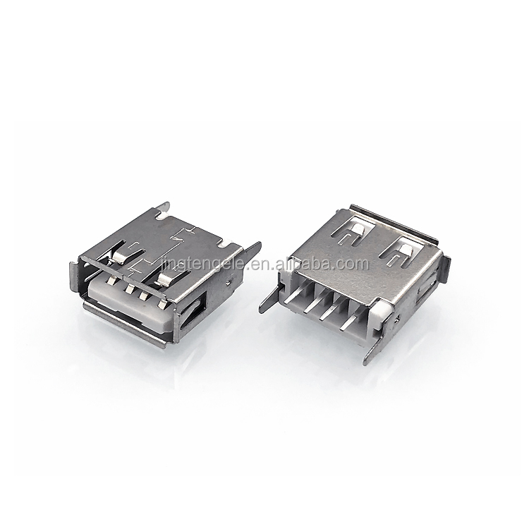 Pcb кабель 180 градусов вертикальный usb Разъем Разъемы 6 pin гнездо micro usb мини usb штекер разъем
