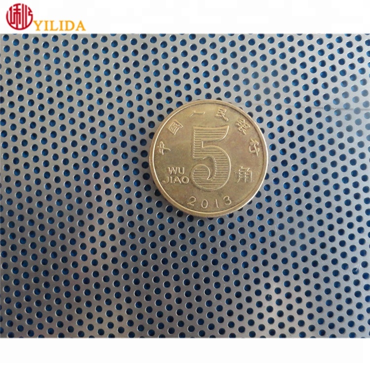 0,5 мм отверстие малоуглеродистой стали перфорированные Sheet-1.09mm Pitch-0.5mm толщина