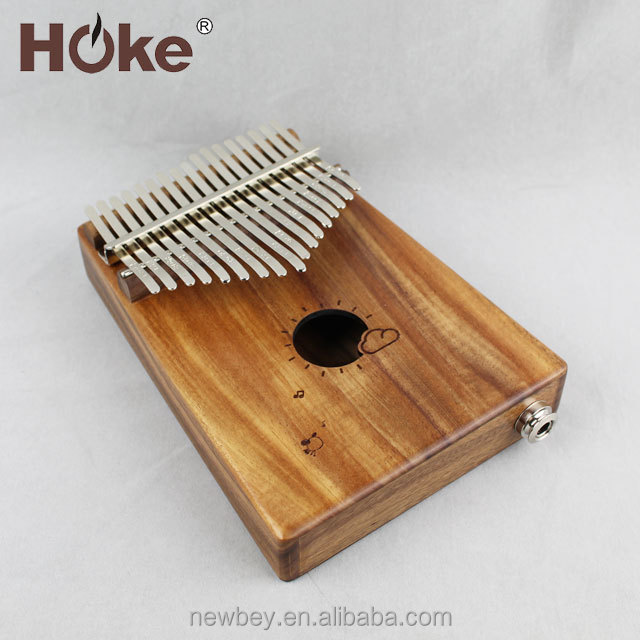 Оптовая продажа, музыкальный инструмент для фортепиано с 17 клавишами Kalimba