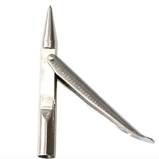 Stainless steel spear tip