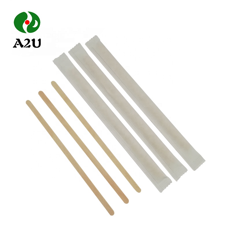 Hot Sale Wholesale Round Wooden Coffee Sticks Stirrers