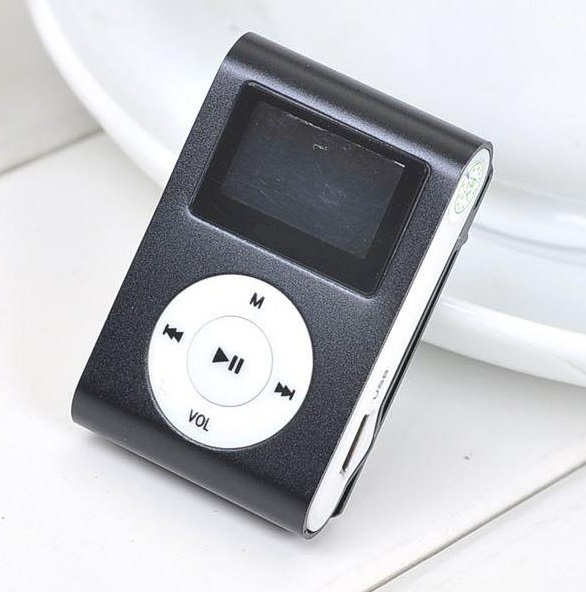 Низкая цена, mp3 с высококачественным плеером, радио, ЖК-экраном, металлическим зажимом, цифровой mp3-плеер