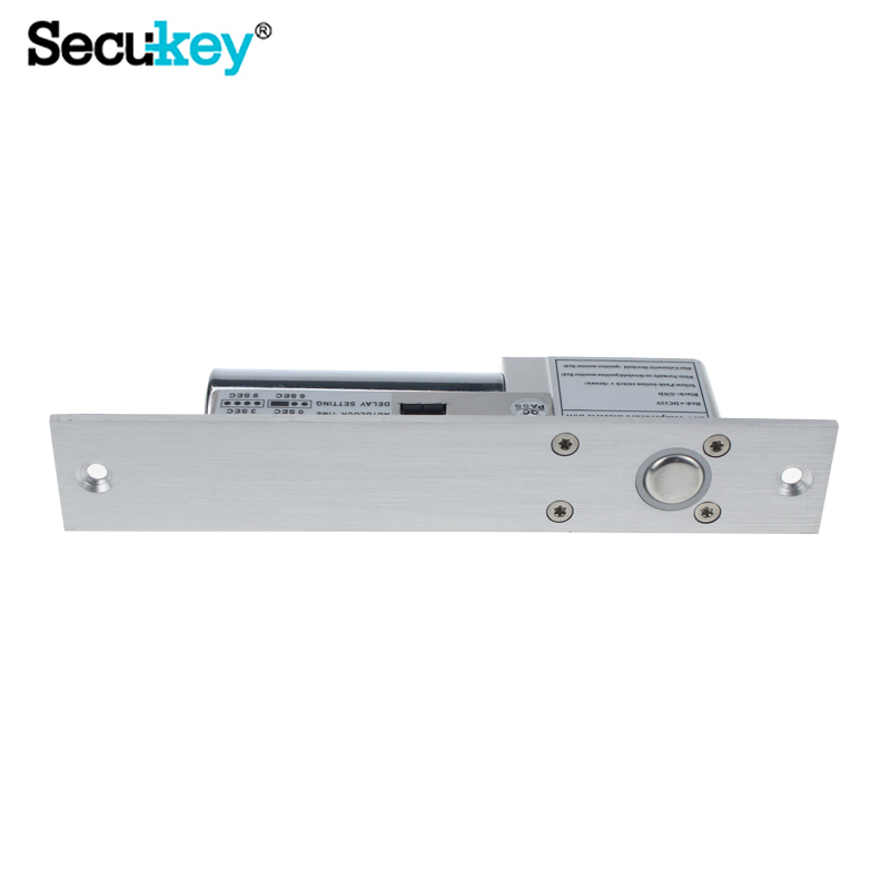 Secukey Электрический болт двери замок DC 12 В Магнитная индукции Авто Deadbolt для безопасности Система контроля доступа