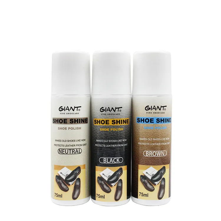 Easy to application GIANT shoe polish for shoe care long-lasting shine