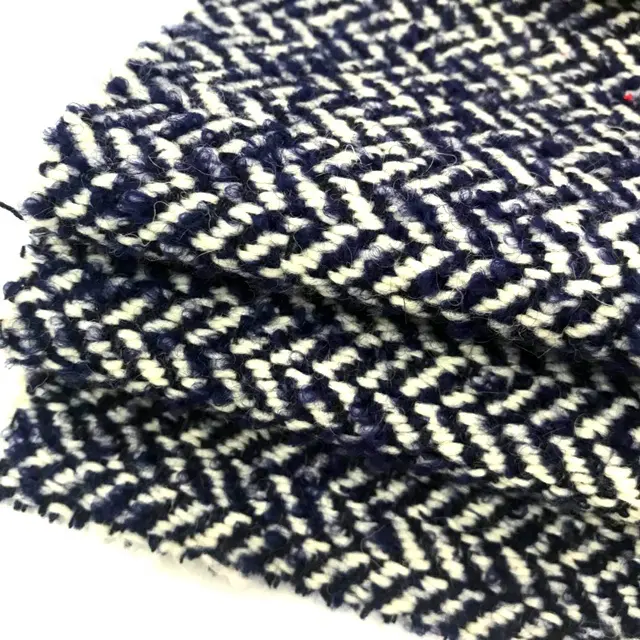Fabric Popular Professional Comfortable Acrylic Woven Woolen Herringbone Fabric For Overcoat