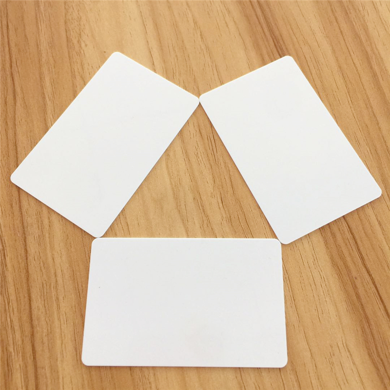 13,56 МГц ISO 14443A пустой белый для печати RFID MIFARE Classic EV1 1K пластиковые ПВХ RFID NFC смарт-чип карты