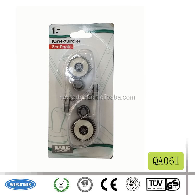 QA061 Plastic Colored Correction Tape