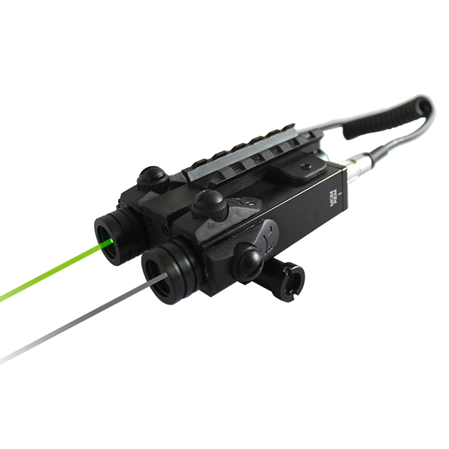 Лазерный прицел LASERSPEED с инфракрасным и зеленым двойным лучом для AR15