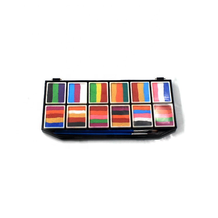 Waterproof Halloween Painting Water-Based Water Proof Temporary Based Wood World Cup Body And Face Paint