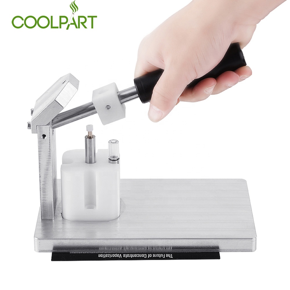 PressMachineForPress на мундштуке 6t G5 картридж с силиконовым ковриком Dab