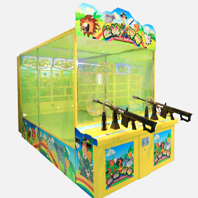 Игровой автомат для стрельбы с монетами для детей