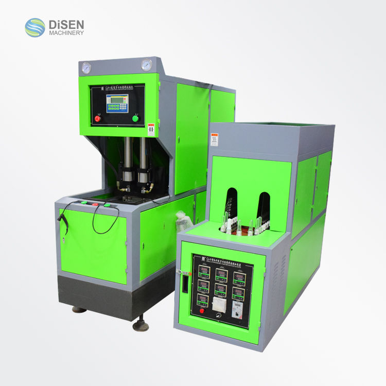 Semi automatic extrusion blow molding hdpe plastic pet water bottle blowing machine price