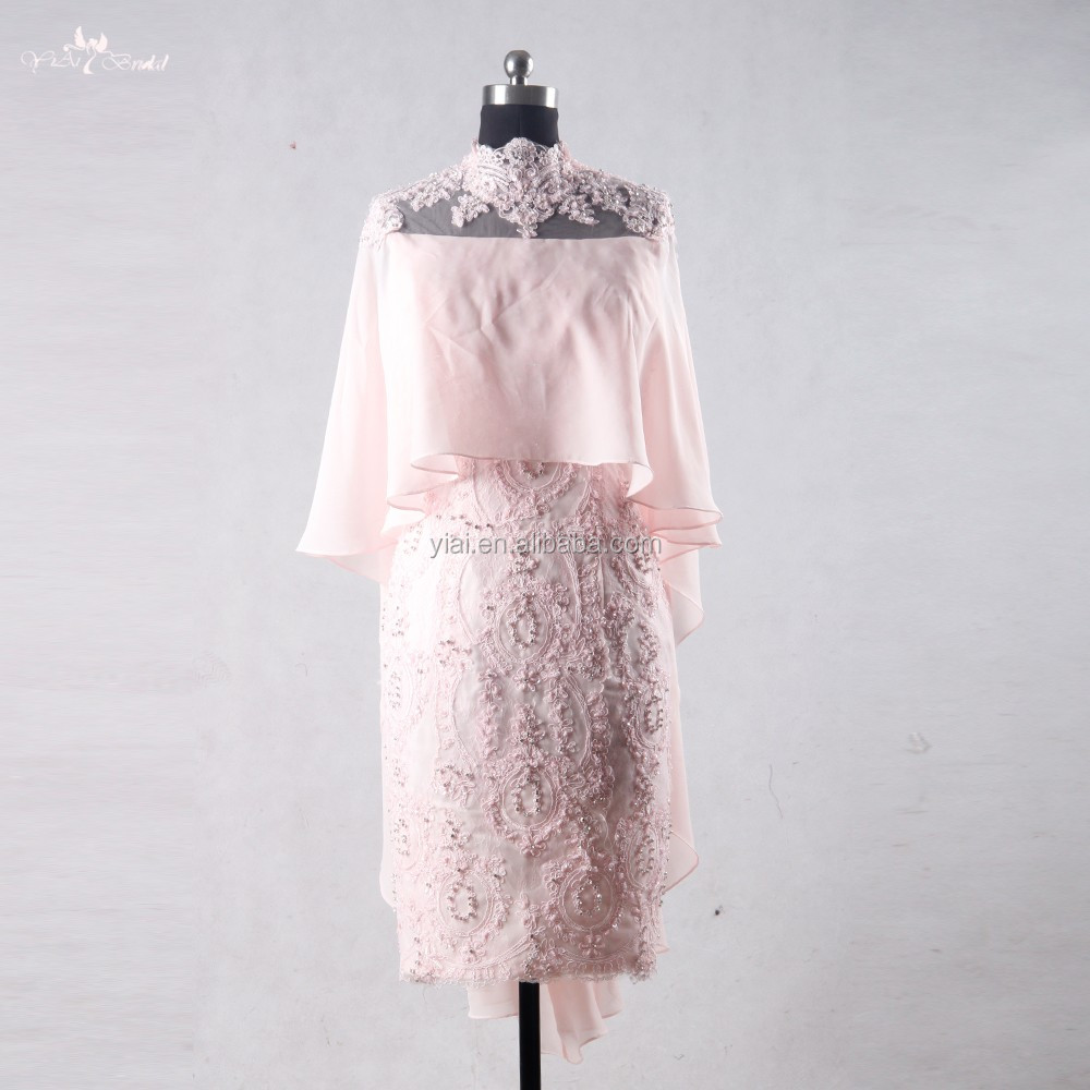 RSE709 Pink Cocktail Dress Evening Dress Short Godmother Bohemian Style Sexy Mother Of The Bride Dresses Free Photos