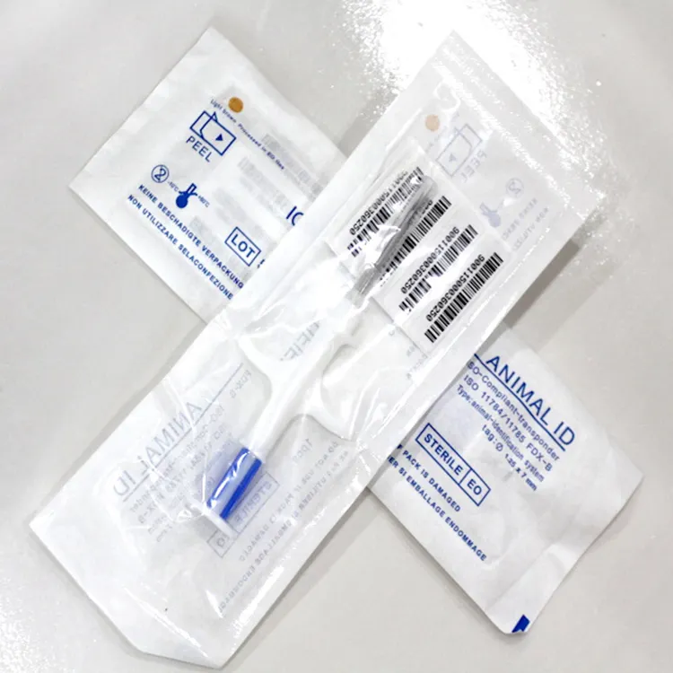 Икар сертификат RFID животного ID стекла микрочип FDX-B EM4305 капсула шприц костюм