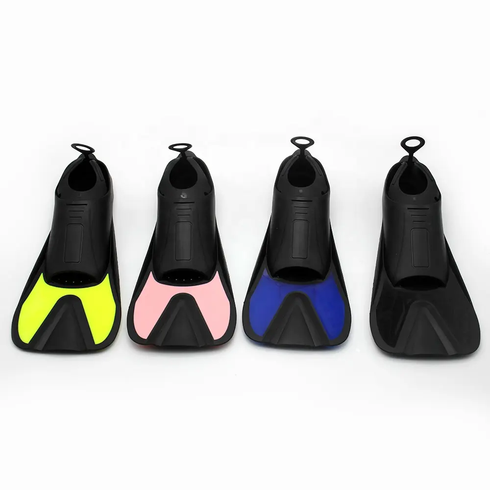 New products short scuba diving rubber fins underwater snorkeling