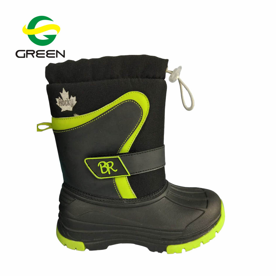 Greenshoe зима теплая ходьбы и кроссовки для детей, модные детские кроссовки открытый кроссовки водонепроницаемый