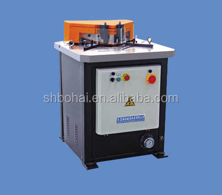 metal cutting 4x250mm adjustable corner notching machine