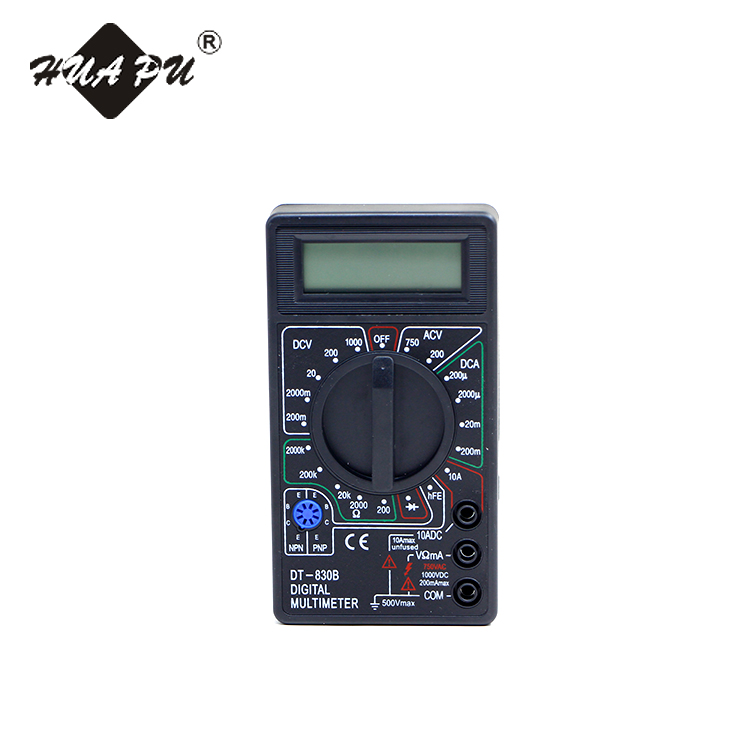 Многофункциональный мультиметр DT830B, карманный цифровой ампервольтметр с жк-дисплеем, ручной диапазон, AC/DC