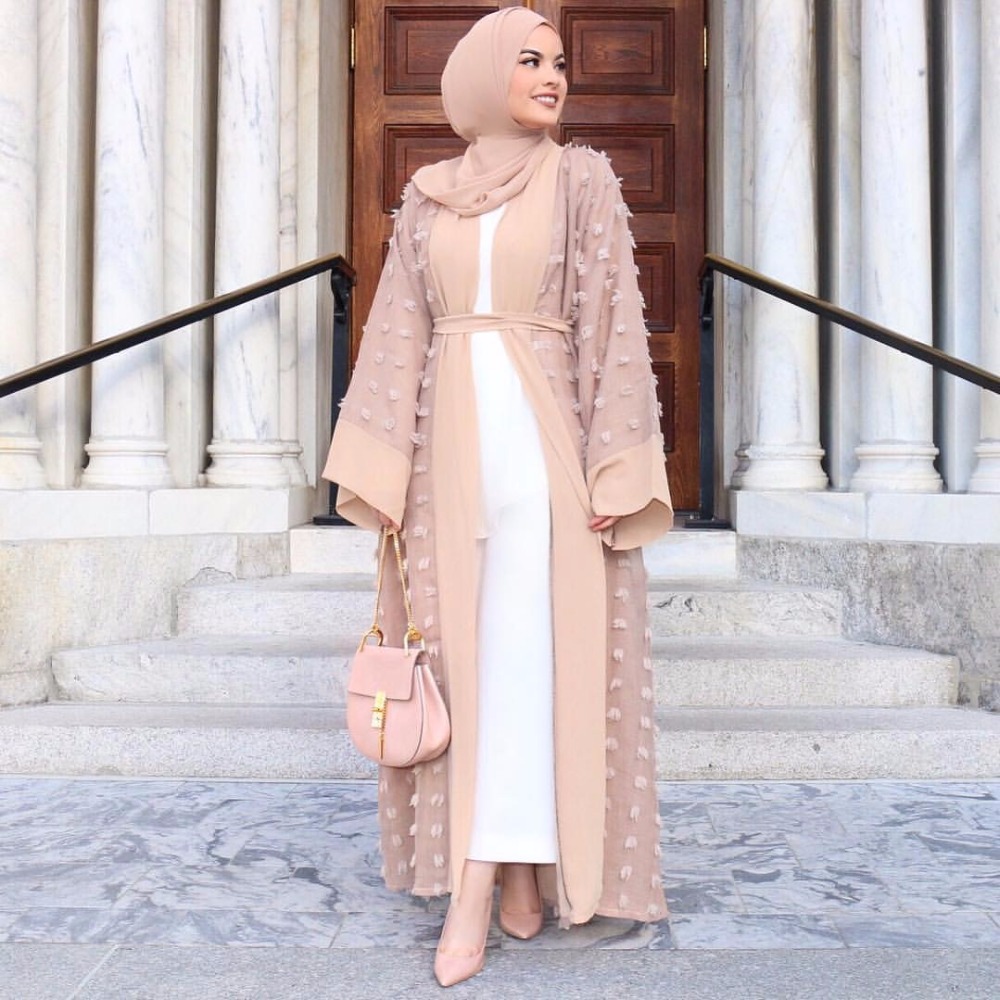 OEM Высокое качество Новое прибытие дамы мусульманское платье abaya Дубай кимоно