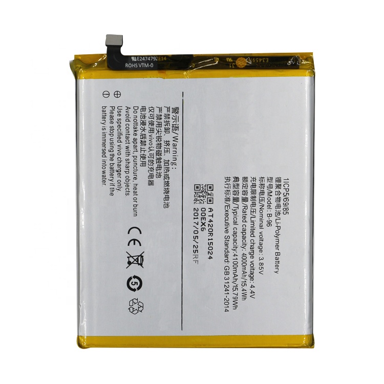 Производитель оригинального 4100mah Цифровая B-96 батарея мобильного телефона для vivo X6PlusA