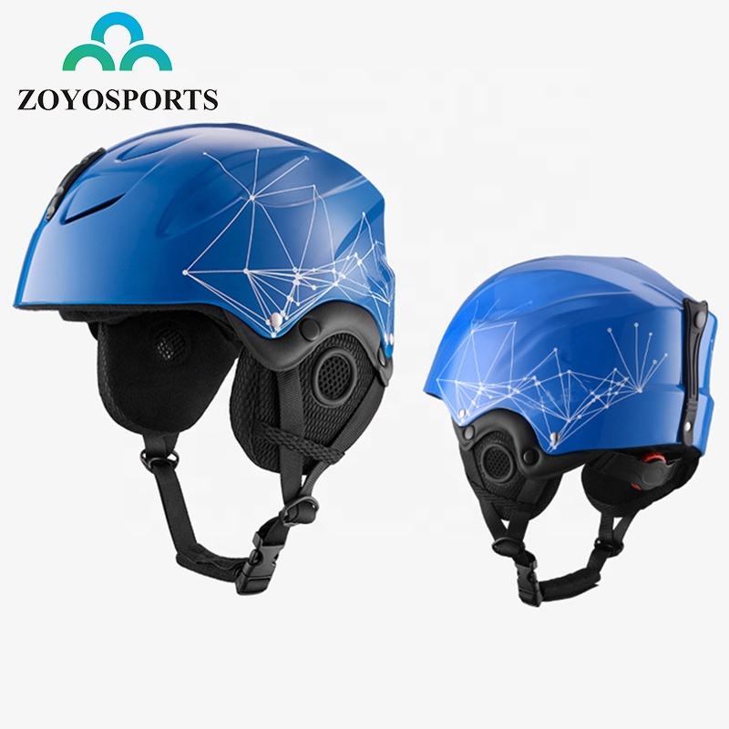 ZOYOSPORT Сертифицированный Зимний шлем для взрослых мягкий спортивный шлем для защиты лица лыжный шлем для сноуборда
