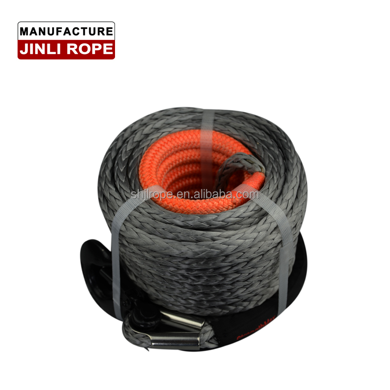 JINLI 27000lbs 12mm 30m winch rope synthetic
