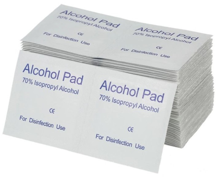 Disposable alcohol swab,in top quality with CE
