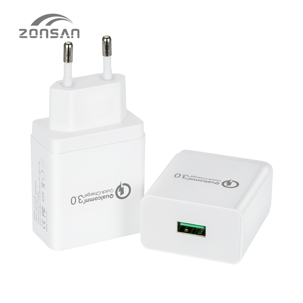 Мобильный телефон зарядное устройство адаптер с 3,0 Usb порт зарядное устройство