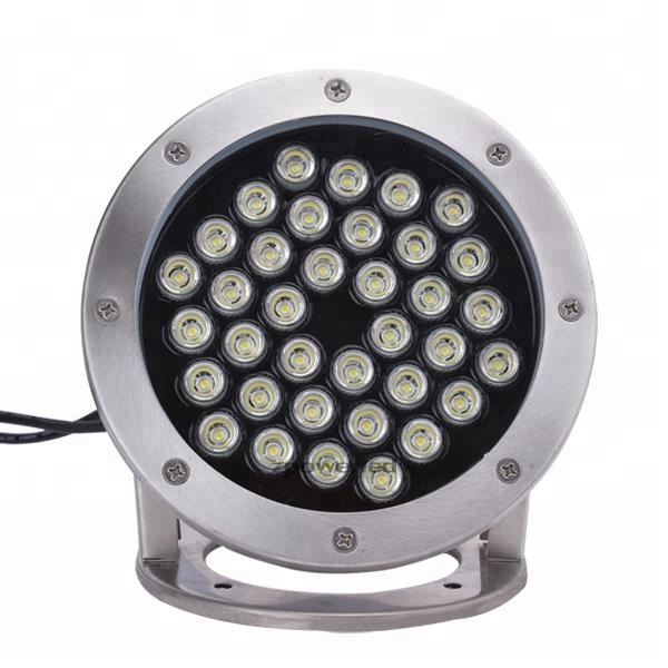 Водонепроницаемый IP68 RGB многоцветный сменный 36 Вт DMX светодиодный подводный свет
