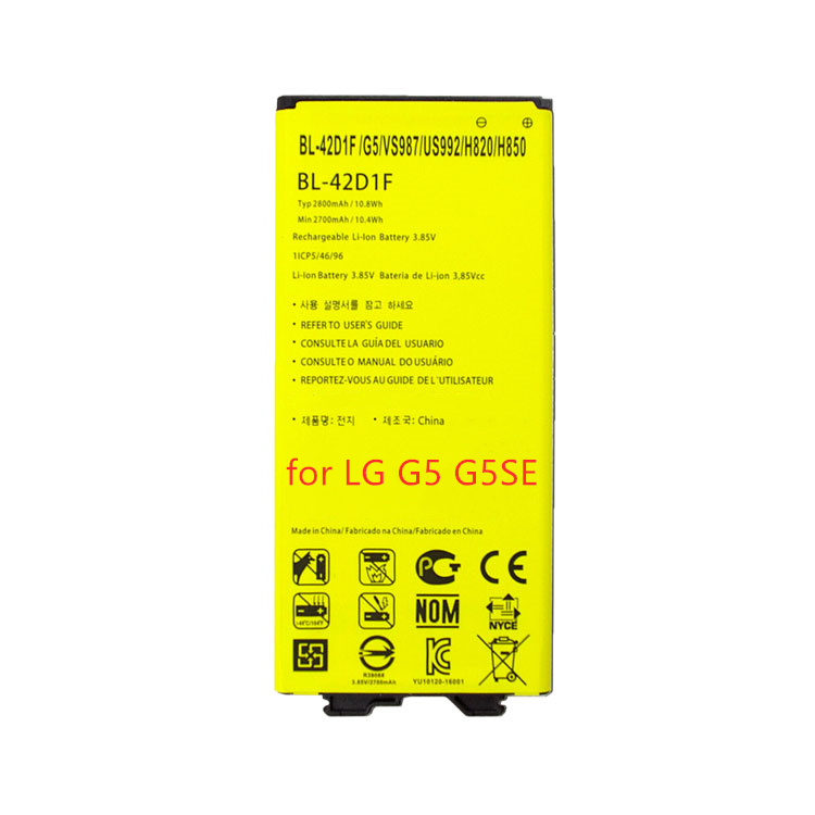 Фабрика Высокое качество сотовый телефон аккумуляторы BL-42D1F BL-T32 для LG G5 G5SE G6 G7Fit