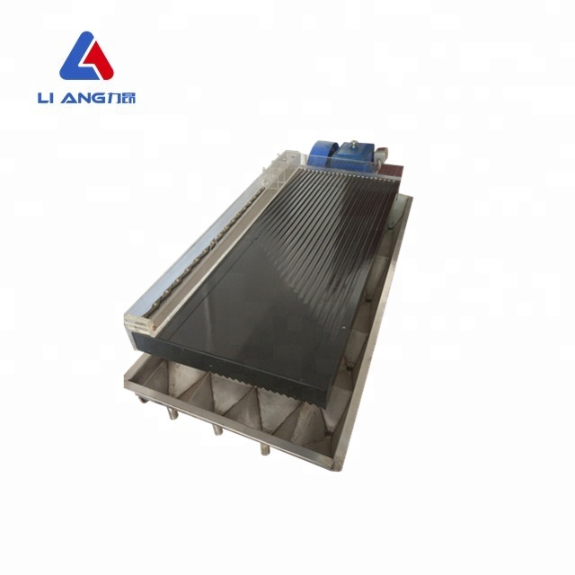 Shaking table small with 95% high recovery ratio for gold and copper ore