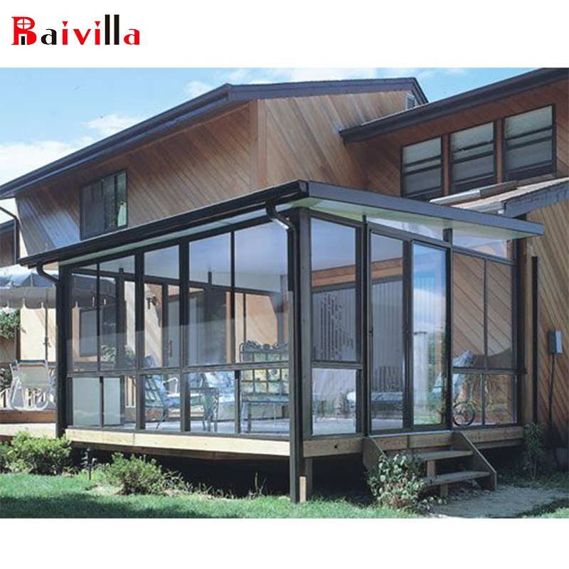 Бренд Baivilla, высокое качество, алюминиевая рама, стекло, садовая комната, стеклянный дом, алюминиевый Садовый дом