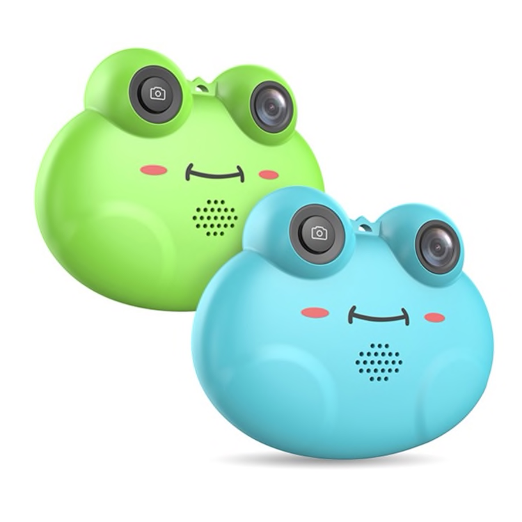 Birthday Play Games K5 High Definition Little Frog Shaped Photography Cute Cartoon Digital Camera Portable Mini Kids Camera