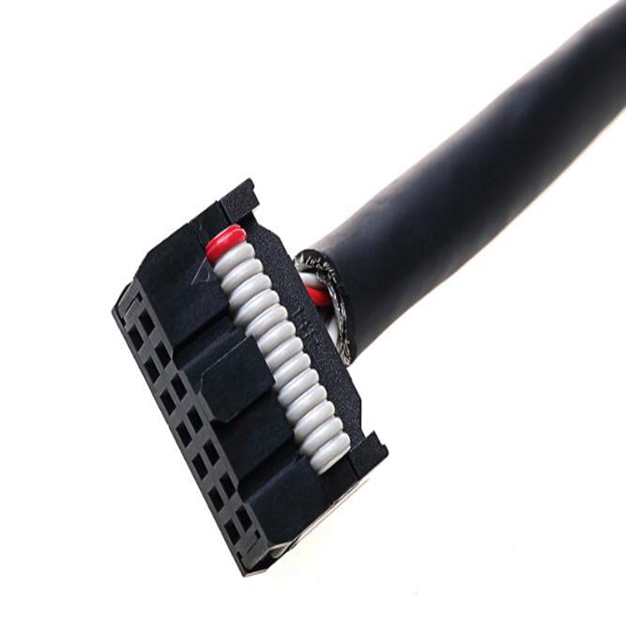 Ul2651 # 25awg 2,54 мм 12 pin idc экранированный круглый плоский кабель