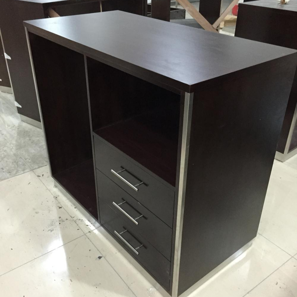 micro refrigerator cabinet combo with 3 drawer