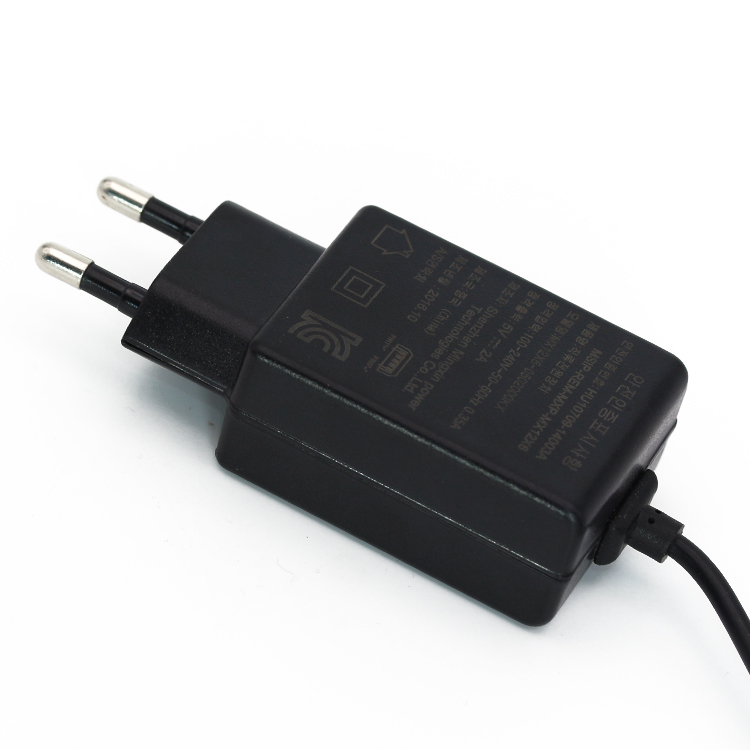 Корея переходник micro usb 5 В в 1A, 1.5A, 2A, 2.1A, 2.5A зарядное устройство с одобрением KC