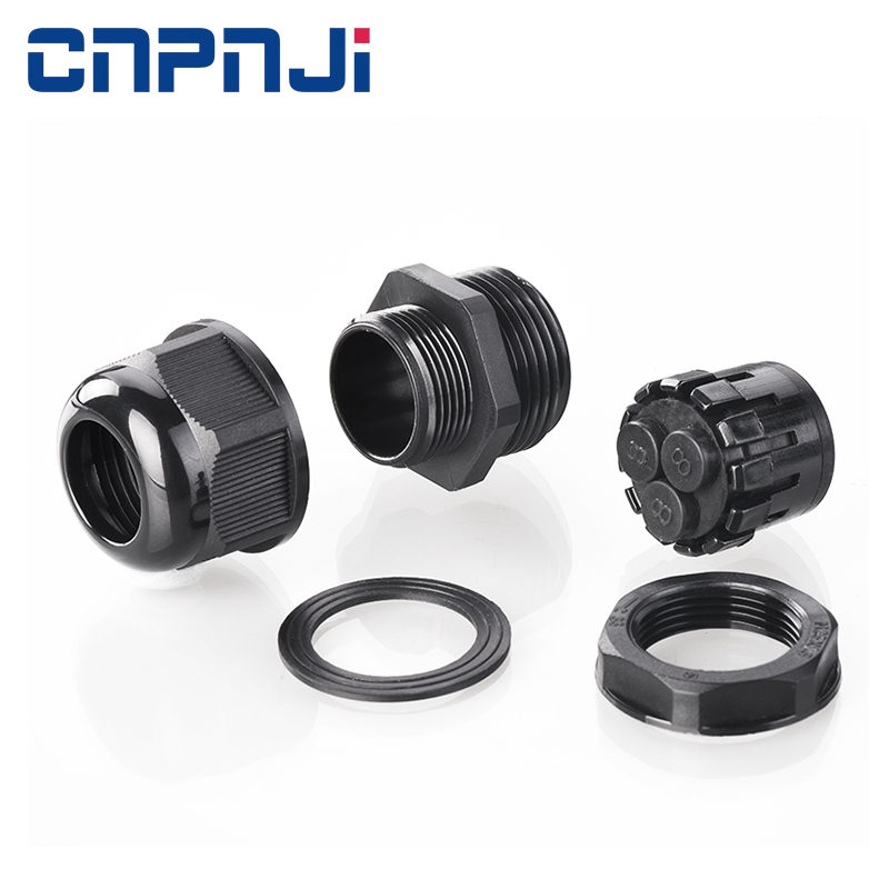 IP68 сертифицированное качество PA66 PG M25 G NPT резьба нейлоновая многослойная кабельная втулка