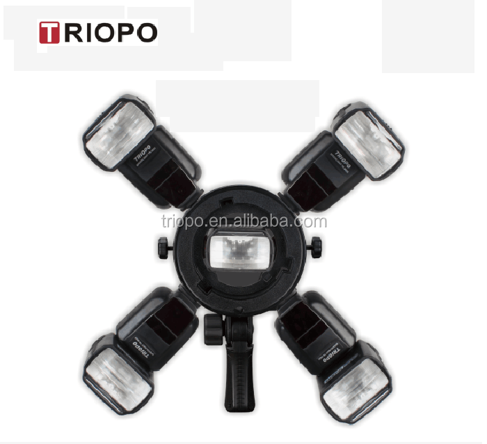TRIOPO Кронштейн для вспышки Адаптер для крепления bowens для вспышки speedlite, держатель для вспышки