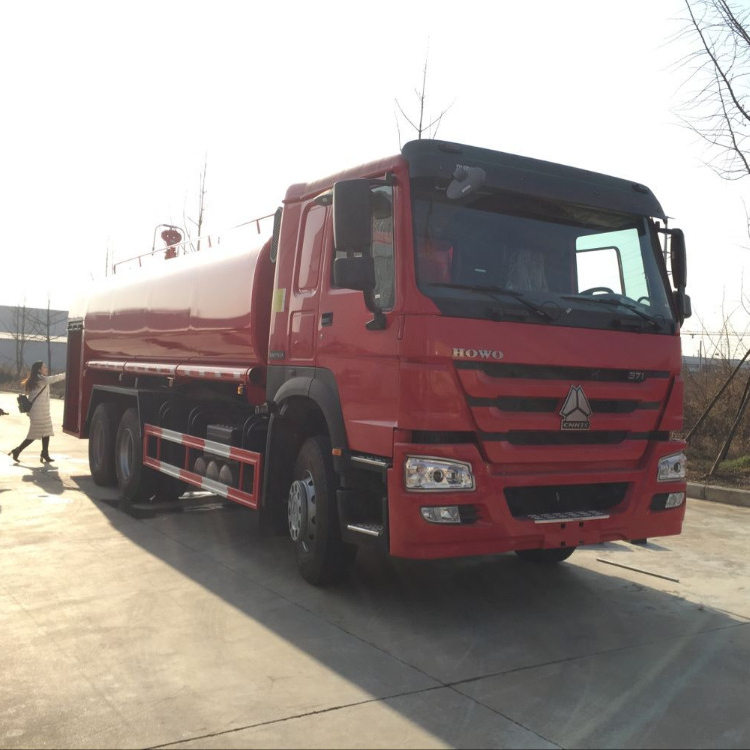 Горячие Продажа HOWO 6x4 20 тонн 20000L резервуар для воды дороге спринклерной грузовиков для Конго рынке