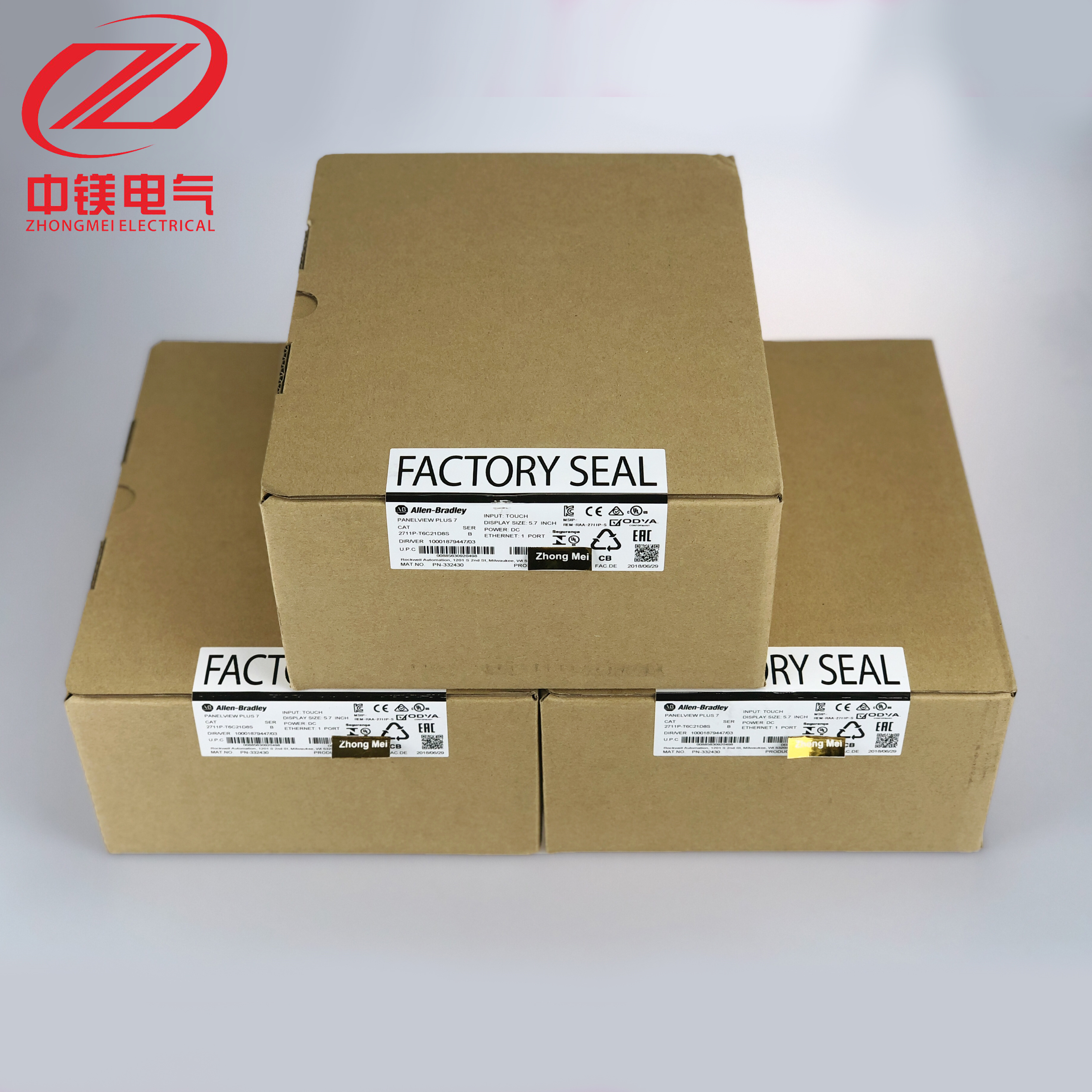 PanelView Plus 7 2711P-T6C21D8S Allen-Bradley интерфейс оператора HMI терминал