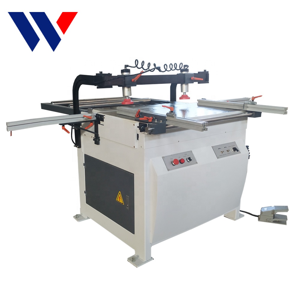 China precision woodworking cabinet manual multi boring machine for panel furniture