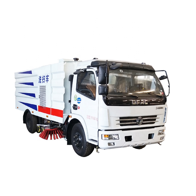 Цена аэропорта подиума высокого давления очистки воды уличного вакуума Dongfeng Уборочная машина