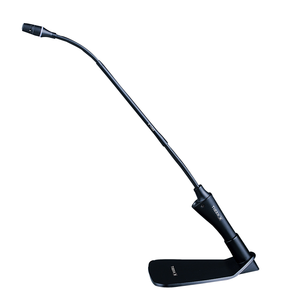 K-12RS KEBIT Goose neck microphone with switching power supply for split goose neck microphone
