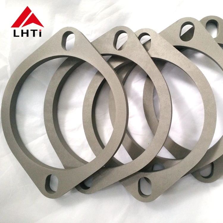51mm 63mm 76mm Gr2 titanium exhaust pipe flange for exhaust system