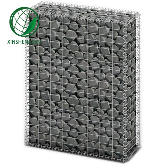 Китай, фабрика anping, оптовая продажа, низкая цена, 2x2 оцинкованная сварная проволочная сетка, габионная корзина