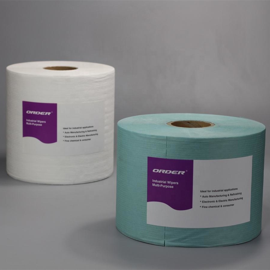 Degreasing Wipers cleaning oil nonwoven wiping Cloths