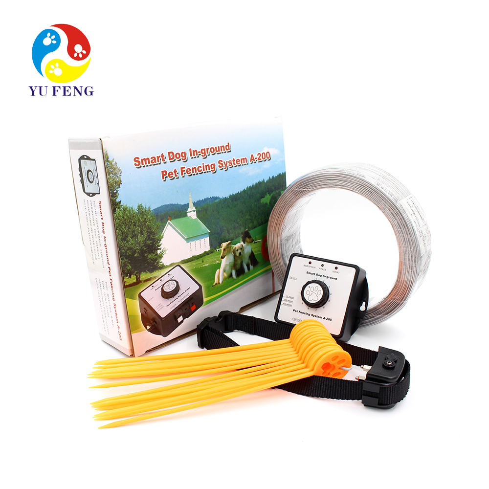 7 Acre Range Control In-ground Electric Pet Dog Containment Fence System A200 Dog Fence Outdoor