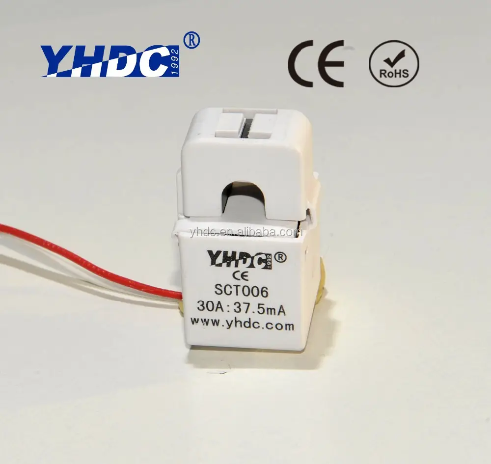 YHDC 0-20A 6mm diameter split-core current transformer sct-006