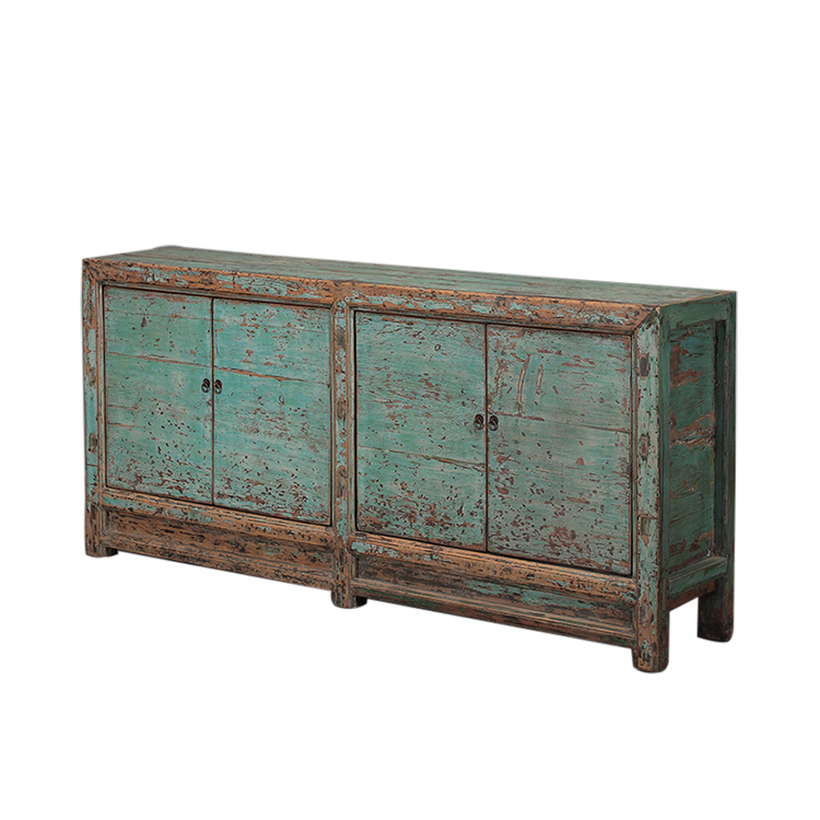 Pine wood antique Chinese style OEM/ODM vintage cabinet